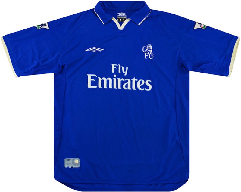 Camisa I Chelsea 2001 2002 Umbro Retro